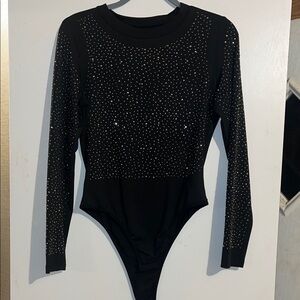 Black Long Sleeve body suit